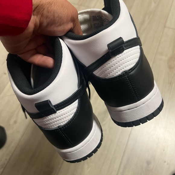 Nike Dunk High Black White Men's Size 10 - Picture 8 of 12